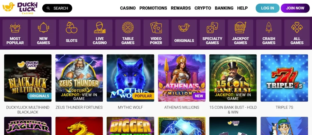 What Is DuckyLuck Casino?