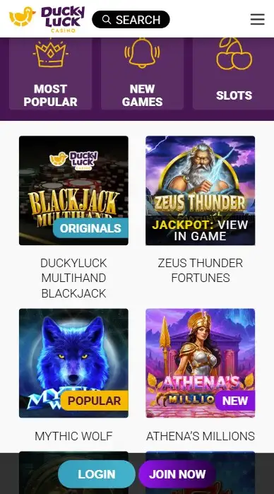 Playing on Mobile